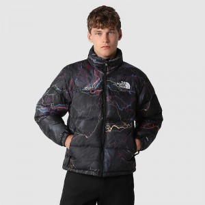 Men's The North Face 1996 Retro Down Jackets Black | Malaysia-0381247