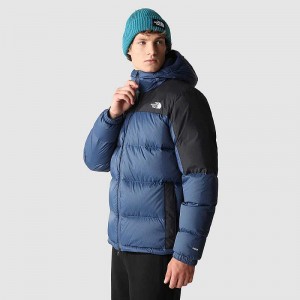 Men's The North Face Diablo Down Jackets Blue / Black | Malaysia-9705324