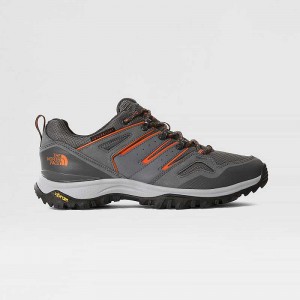 Men's The North Face Hedgehog FUTURELIGHT™ Hiking Shoes Grey / Black | Malaysia-9370546