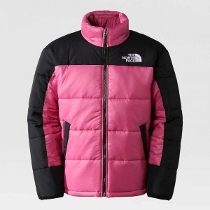 Men's The North Face Himalayan Windbreaker Red Purple | Malaysia-5913680