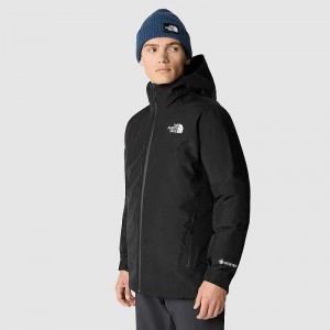 Men's The North Face Mountain Light Triclimate GORE-TEX® 3 In 1 Jackets Black | Malaysia-6748513