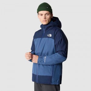 Men's The North Face Mountain Light Triclimate GORE-TEX® 3 In 1 Jackets Blue / Navy | Malaysia-3694807