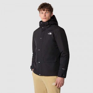 Men's The North Face Pinecroft Triclimate 3 In 1 Jackets Black | Malaysia-2483016