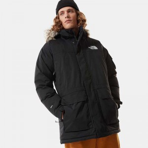 Men's The North Face Recycled Down Jackets Black | Malaysia-5426871