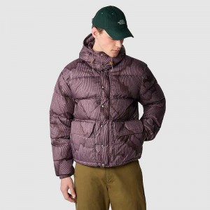 Men's The North Face Sierra Down Jackets Grey Blue | Malaysia-2854079