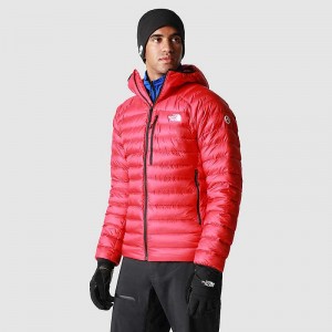 Men's The North Face Summit Breithorn Down Jackets Red | Malaysia-5412809