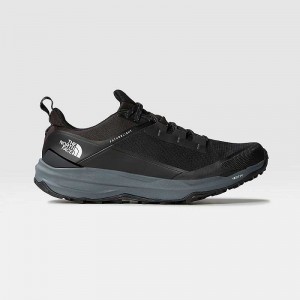 Men's The North Face VECTIV™ Exploris II Hiking Shoes Black / Grey | Malaysia-1836472