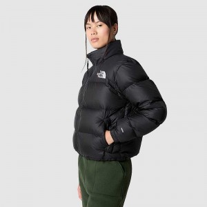 Women's The North Face 1996 Retro Nuptse Down Jackets Black | Malaysia-8034769