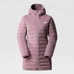 Women's The North Face Belleview Stretch Parka Grey | Malaysia-2634708