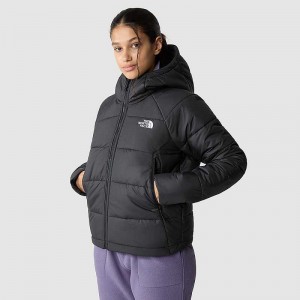 Women's The North Face Circular Synthetic Windbreaker Black | Malaysia-7139826