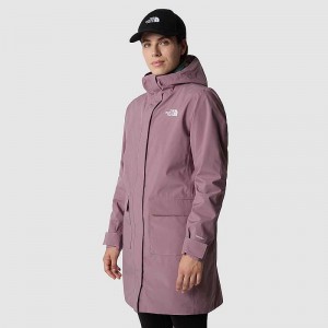 Women's The North Face City Breeze II Parka Grey | Malaysia-7351642