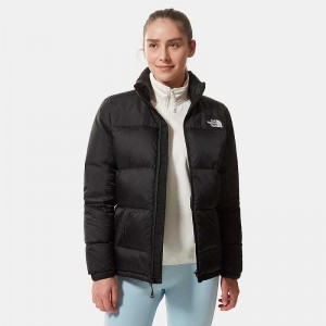 Women's The North Face Diablo Down Jackets Black | Malaysia-7932156