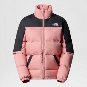 Women's The North Face Diablo Down Jackets Rose / Black | Malaysia-7528603