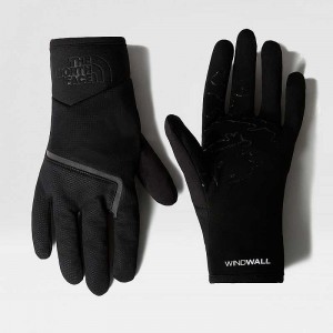 Women's The North Face Etip™ CloseFit Gloves Black | Malaysia-5864037