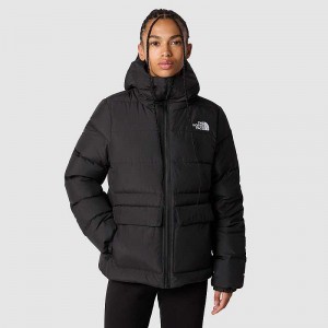 Women's The North Face Gotham Down Jackets Black | Malaysia-2061758