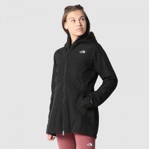 Women's The North Face Hikesteller Parka Black | Malaysia-2147958