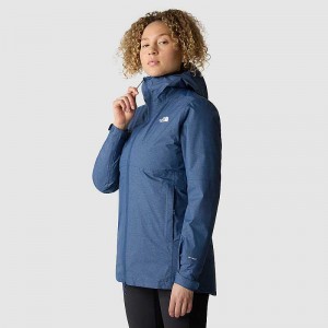 Women's The North Face Hikesteller Triclimate 3 In 1 Jackets Blue White / Navy | Malaysia-8045631