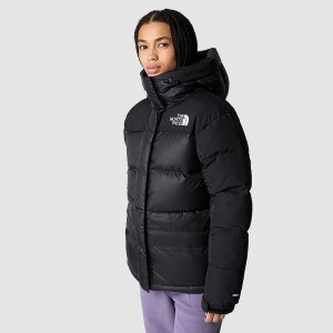 Women's The North Face Himalayan Down Jackets Black | Malaysia-9075123