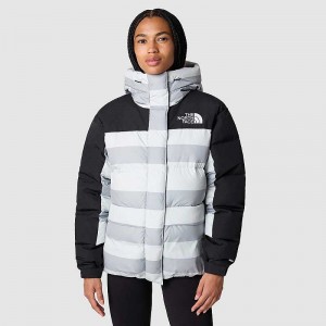 Women's The North Face Himalayan Down Jackets Grey | Malaysia-0458793