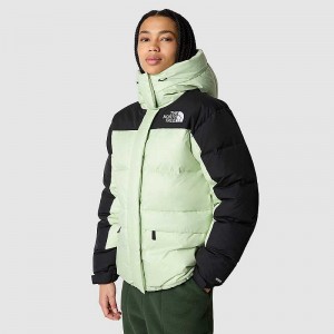 Women's The North Face Himalayan Down Jackets Olive / Black | Malaysia-7681945