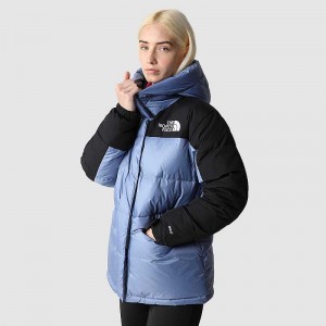 Women's The North Face Himalayan Down Jackets Blue | Malaysia-5137842