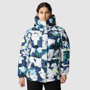 Women's The North Face Himalayan Parka Navy | Malaysia-9718603