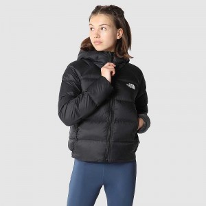 Women's The North Face Hyalite Down Jackets Black | Malaysia-4125376