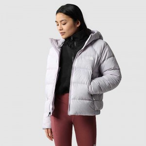 Women's The North Face Hyalite Down Jackets Lavender | Malaysia-9637251