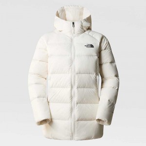 Women's The North Face Hyalite Down Jackets White | Malaysia-4206358