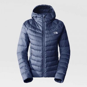 Women's The North Face New Hometown Down Jackets Blue | Malaysia-6250734