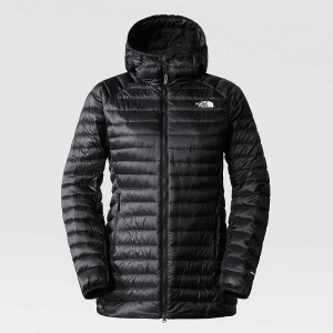 Women's The North Face New Trevail Down Jackets Black | Malaysia-0839162