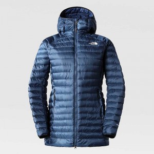 Women's The North Face New Trevail Down Jackets Blue | Malaysia-0235976