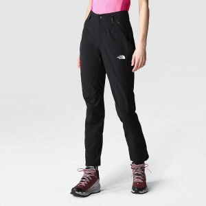 Women's The North Face Speedlight Slim Straight Pants Black | Malaysia-8421593