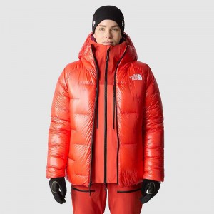 Women's The North Face Summit Pumori Down Jackets Orange | Malaysia-5834296