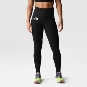 Women's The North Face Summit Ripida Run Leggings Black | Malaysia-5329476