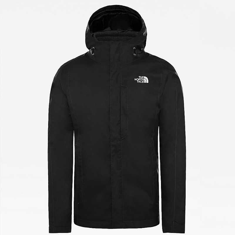 Men's The North Face Alteo Zip-In Triclimate 3 In 1 Jackets Black / White | Malaysia-8036297