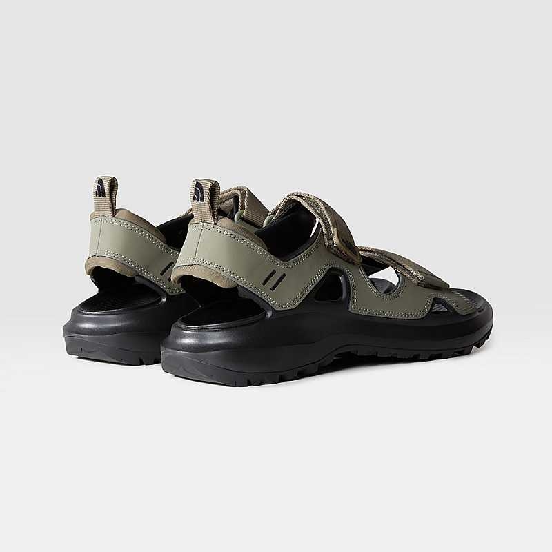 Men's The North Face Hedgehog III Sandals Olive Green / Black | Malaysia-7523016