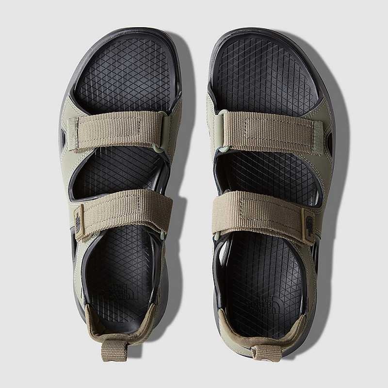 Men's The North Face Hedgehog III Sandals Olive Green / Black | Malaysia-7523016