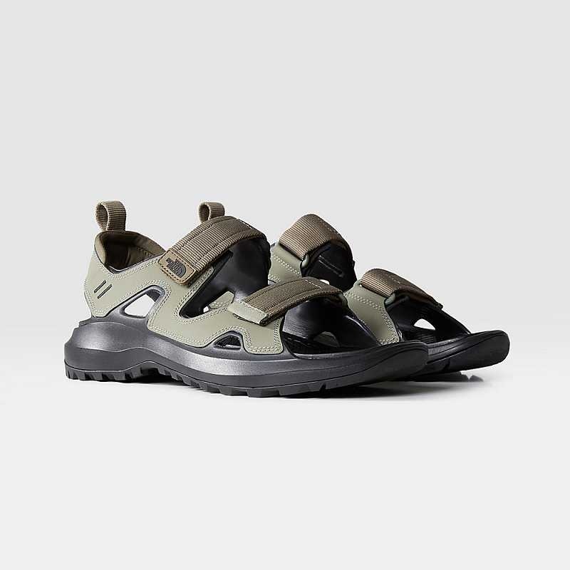 Men's The North Face Hedgehog III Sandals Olive Green / Black | Malaysia-7523016