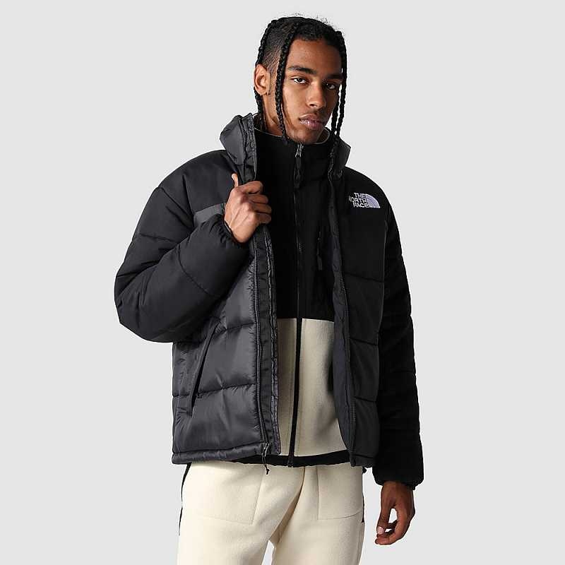 Men's The North Face Himalayan Windbreaker Black | Malaysia-9185634