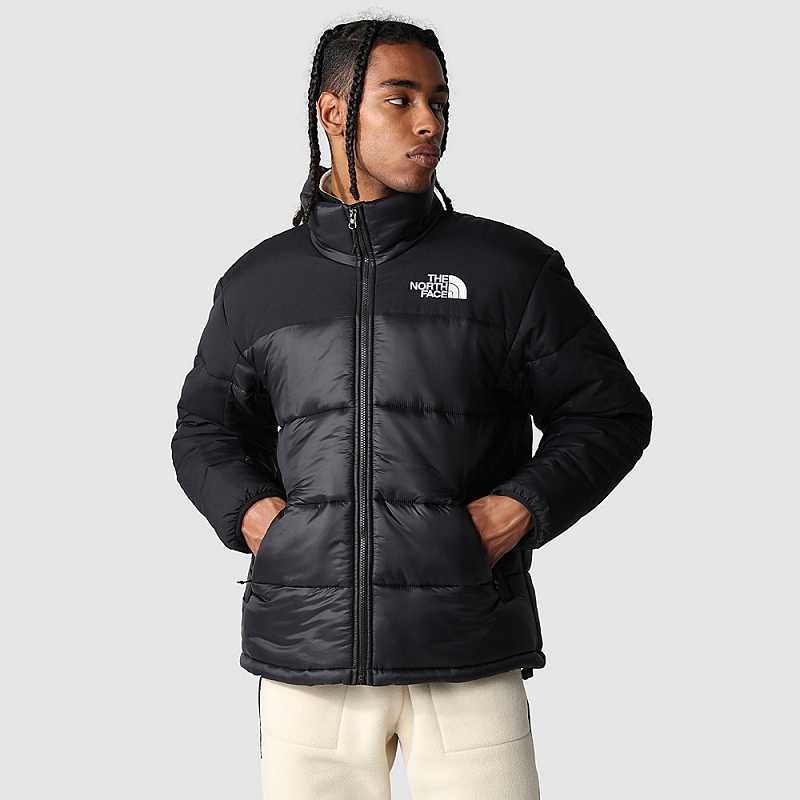 Men\'s The North Face Himalayan Windbreaker Black | Malaysia-9185634