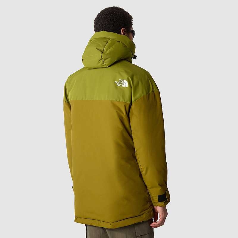 Men's The North Face Kembar Down Jackets Green | Malaysia-3072196