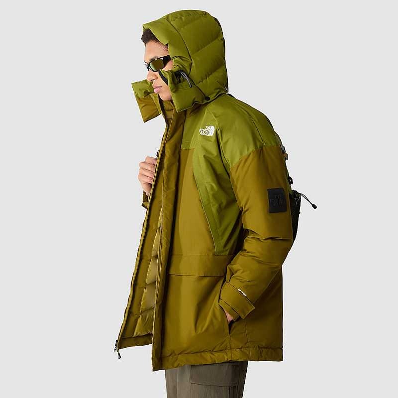 Men's The North Face Kembar Down Jackets Green | Malaysia-3072196