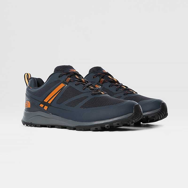 Men's The North Face Litewave FUTURELIGHT™ Hiking Shoes Navy / Black | Malaysia-2157643