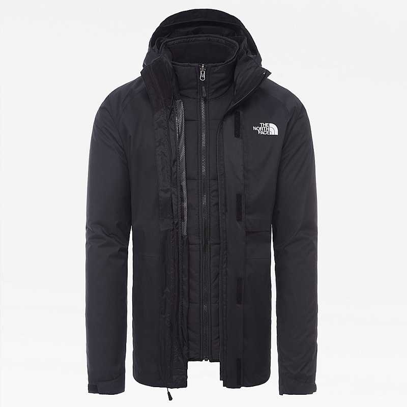 Men\'s The North Face Modis Triclimate 3 In 1 Jackets Black | Malaysia-0743915