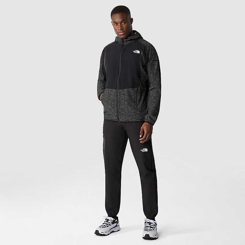 Men's The North Face Mountain Athletics Lab Full-Zip Windbreaker Black / Black | Malaysia-8021537