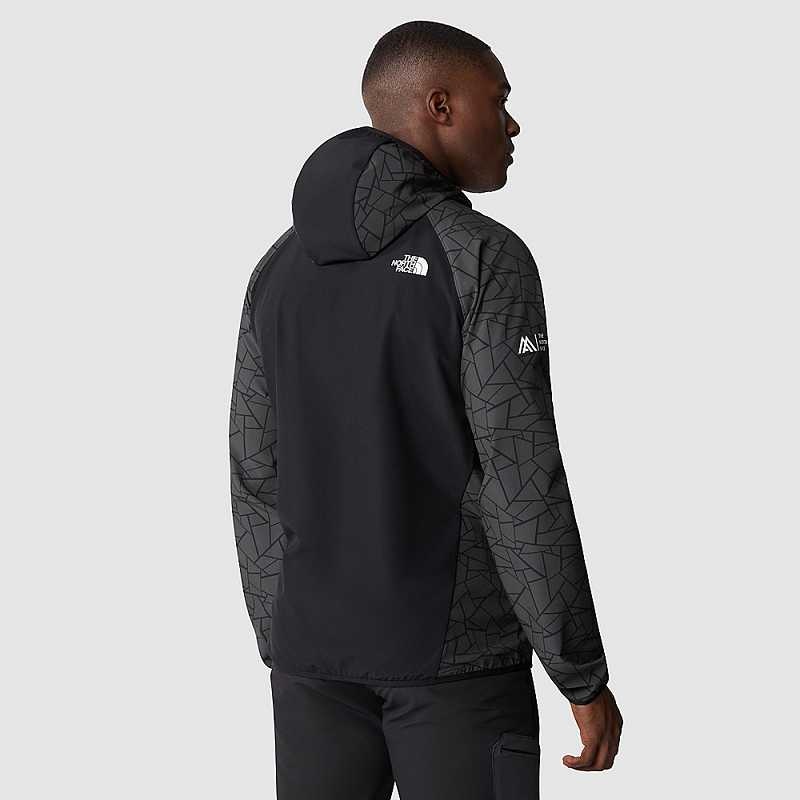 Men's The North Face Mountain Athletics Lab Full-Zip Windbreaker Black / Black | Malaysia-8021537