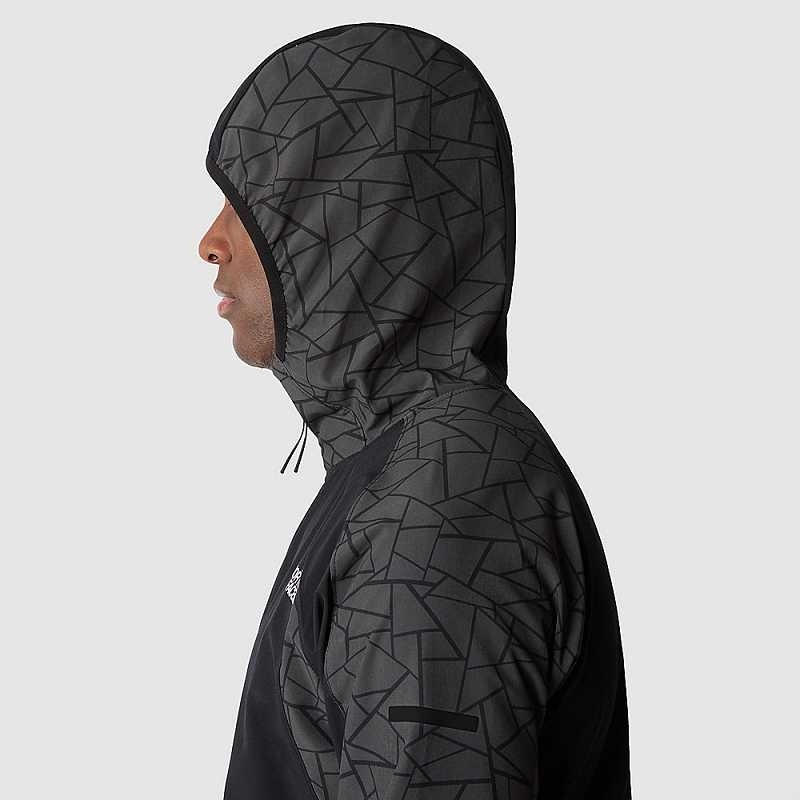 Men's The North Face Mountain Athletics Lab Full-Zip Windbreaker Black / Black | Malaysia-8021537