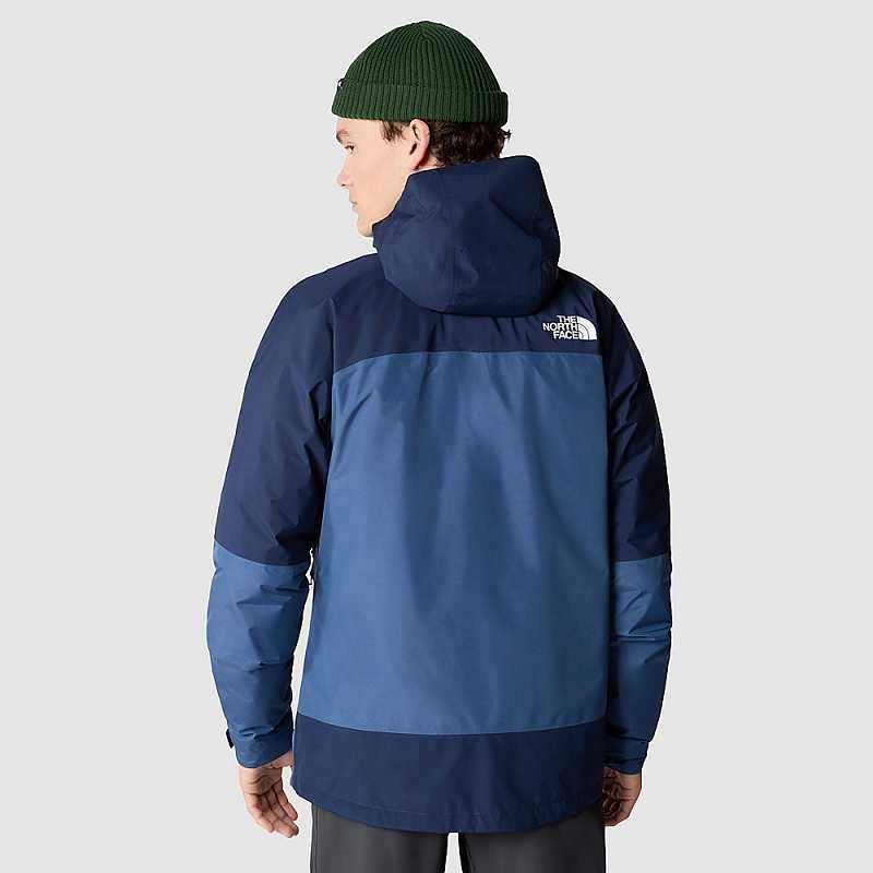 Men's The North Face Mountain Light Triclimate GORE-TEX® 3 In 1 Jackets Blue / Navy | Malaysia-3694807