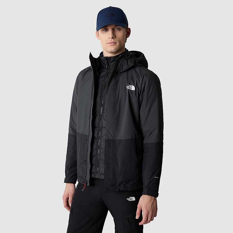 Men's The North Face New DryVent™ Synthetic Triclimate 3 In 1 Jackets Grey / Black | Malaysia-0197354